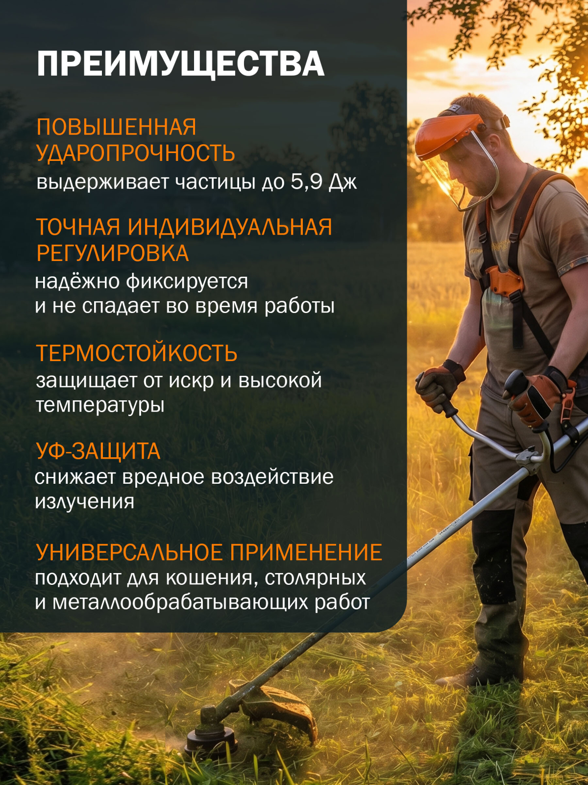 Щиток защитный НБТ-2 STARTUL (ST7341-02) - Фото 4