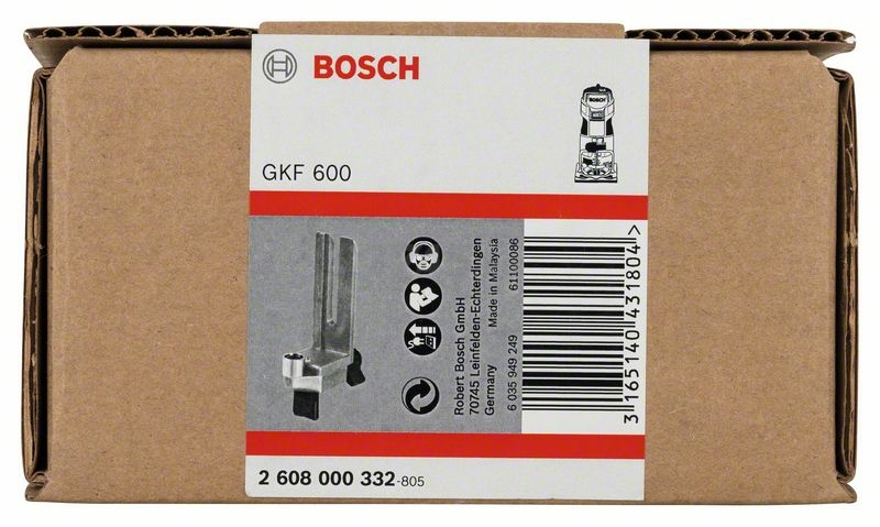 Направляющая для фрезера BOSCH GKF 600 (2608000332) - Фото 2