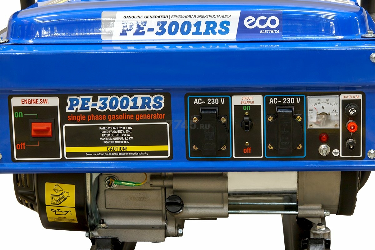 Генератор бензиновый ECO PE-3001RS - Фото 2