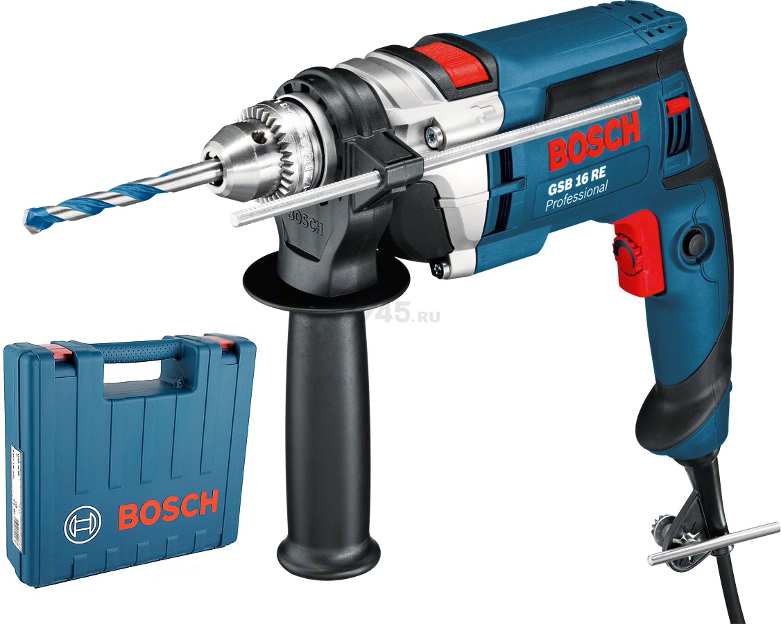 Дрель ударная BOSCH GSB 16 RE Professional (060114E600)