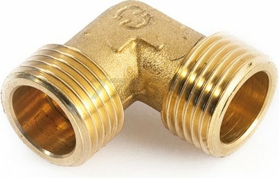 Угольник латунный 3/4" с наружной резьбой GENERAL FITTINGS (270020H050500A)