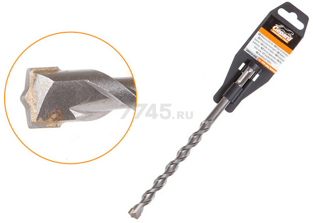 Бур (сверло) SDS-plus 10х940х1000 мм GEPARD (GP0110-1000)