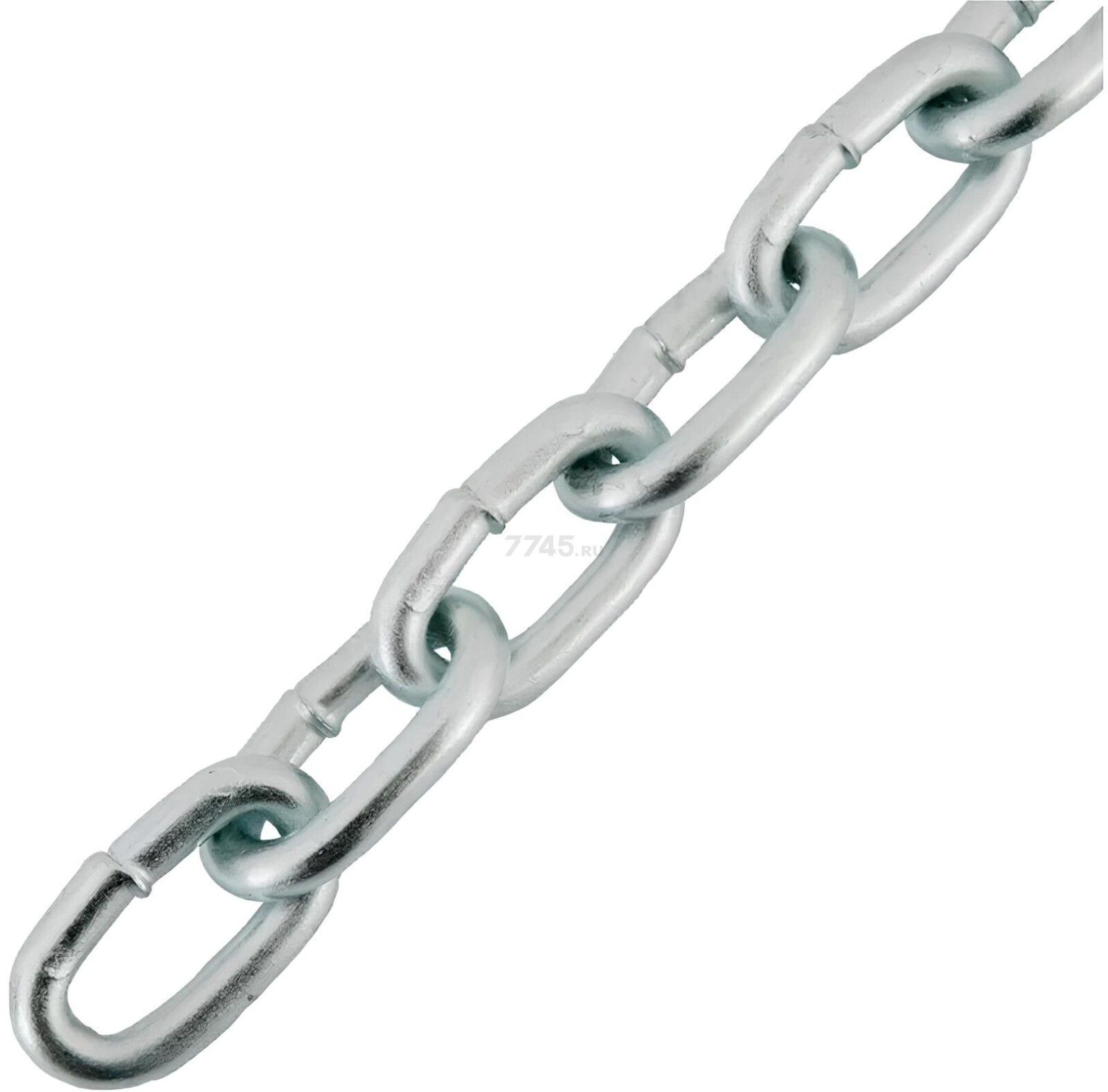 Цепь сварная короткозвенная оцинкованная SLC M3 DIN 766 STARFIX бухта 60 м (SMP-63683-60) - Фото 6