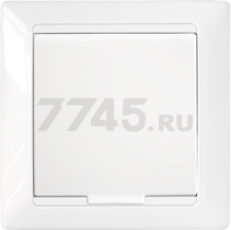 Розетка скрытая с крышкой BYLECTRICA Стиль белая (РС16-364)