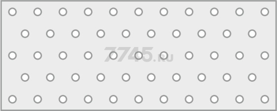 Пластина соединительная 80х240 мм PS белый цинк STARFIX (SMP-62230-1) - Фото 3