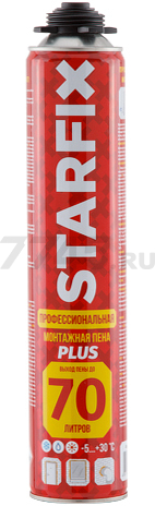Пена монтажная STARFIX Foam Pro Plus 70 890 мл (SM-65524-1)