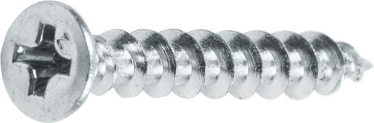 Саморез оконный 4,1х35 мм белый цинк крупная резьба острый STARFIX 200 штук (SMC1-39923-200) - Фото 2
