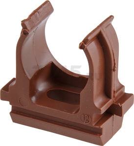 Крепеж-клипса для трубы 20 мм ЮПИТЕР бук 10 штук (JP3120-19)