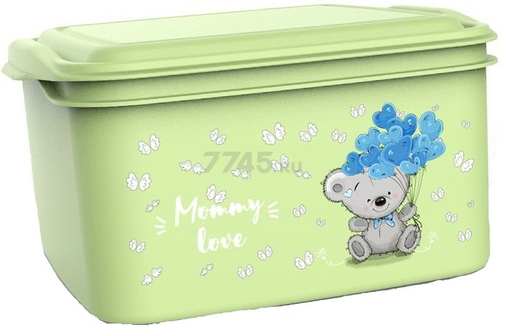 Коробка для хранения вещей пластиковая BEROSSI Mommy love чайное дерево (ИК48862000)