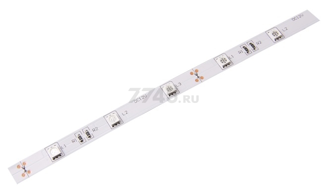 Лента светодиодная PLS 5050/30 7,2 Вт/м 450 Лм/м IP20 JAZZWAY зеленая (327583) - Фото 2