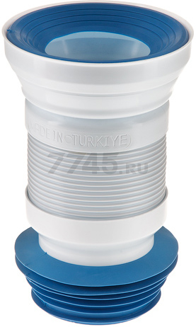 Гофра для унитаза AV ENGINEERING 600 мм (AVE129600) - Фото 8