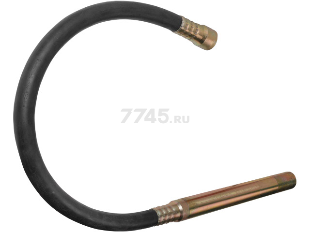 Гибкий вал 2 м в сборе с вибронаконечником 50 мм для вибратора WORTEX CV 2012 (VR205000013)