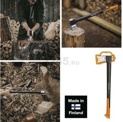 Топор-колун 2,4 кг FISKARS X25 XL 122483 (1015643) - Фото 12