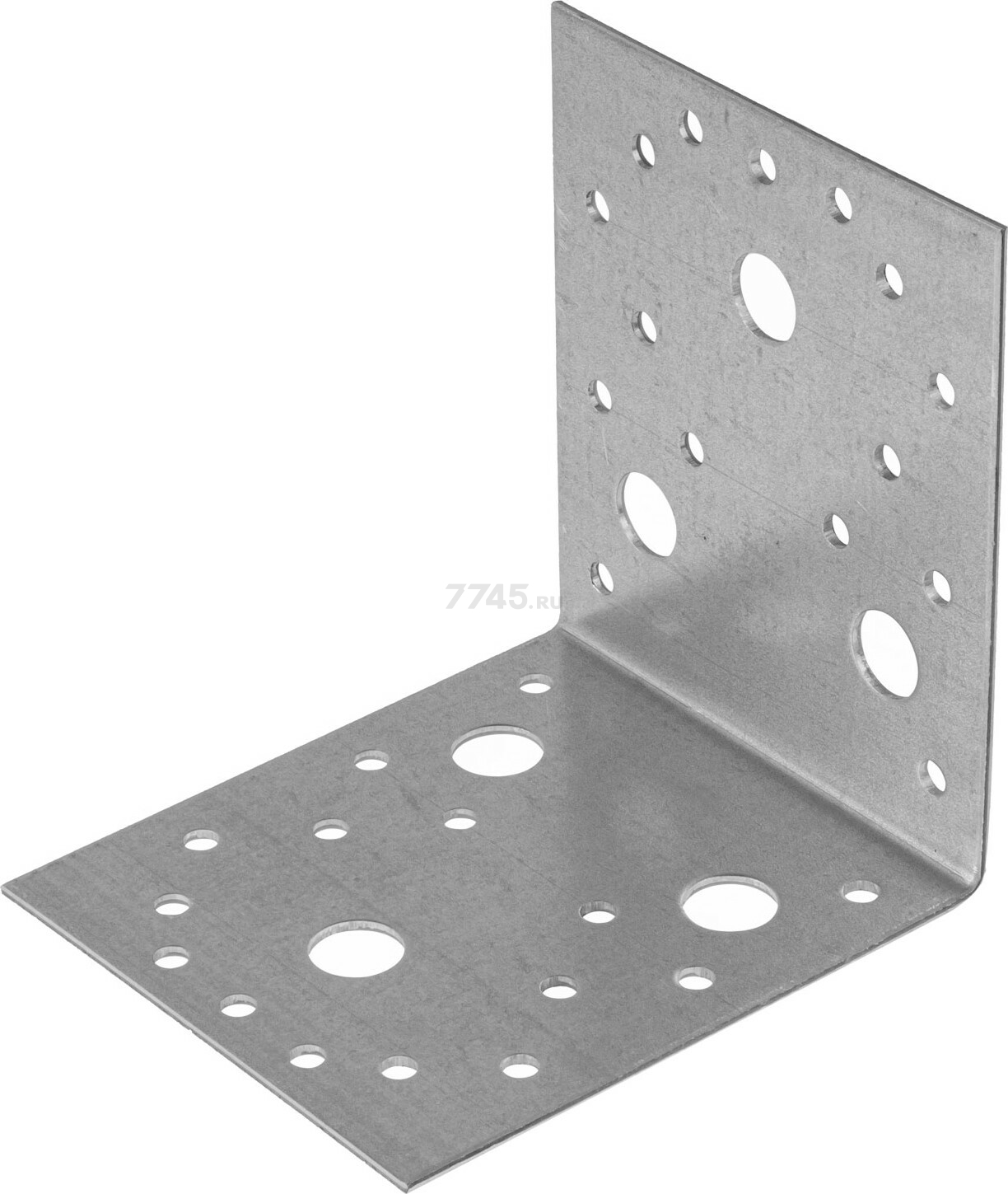 Уголок крепежный 90х100x100 мм KU белый цинк STARFIX (SMP-68476-1)