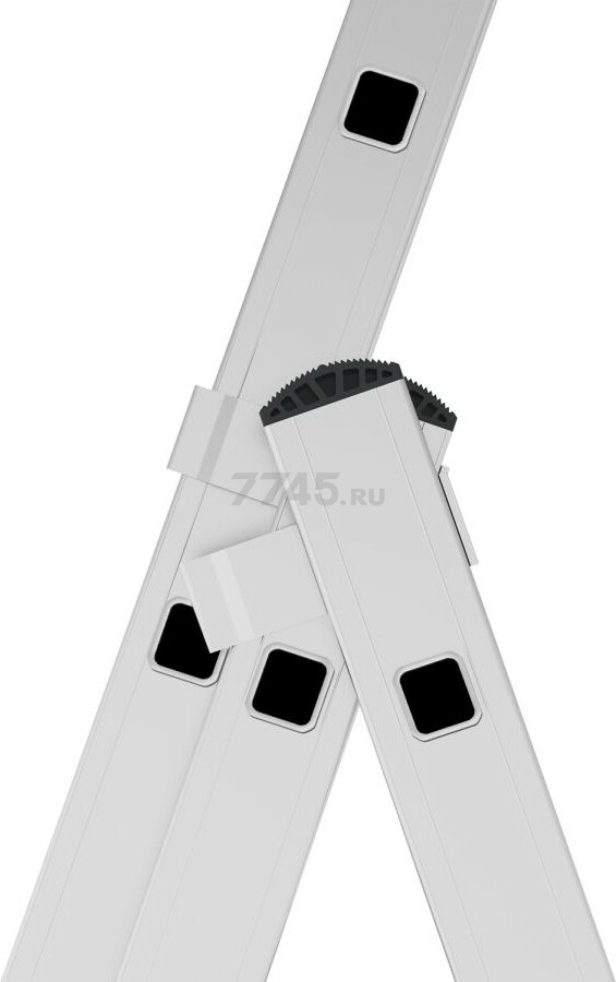 Лестница алюминиевая трехсекционная 631 см STARTUL Pro (ST9942-10) - Фото 4