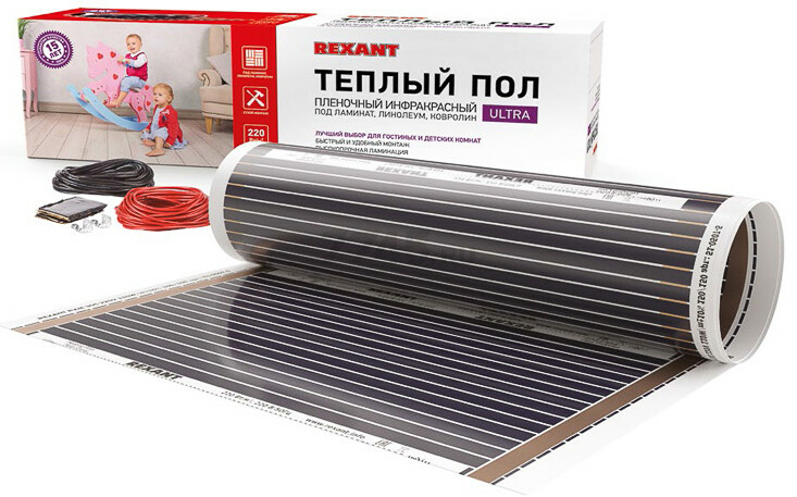 Пленка инфракрасная REXANT Ultra RXM 220 2 м² 440 Вт (51-0503-4)