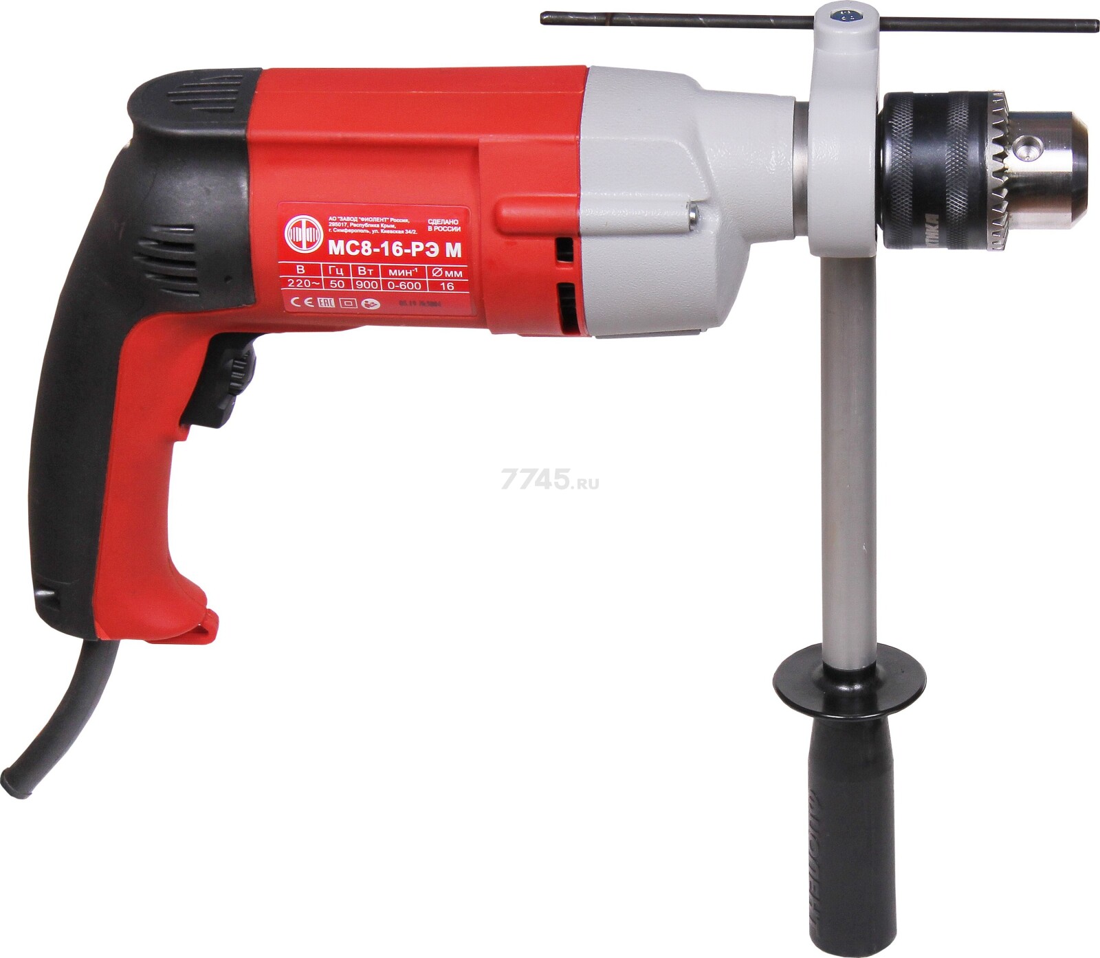 Дрель ФИОЛЕНТ МС 8-16 РЭ М (ИДФР298112002-0) - Фото 6