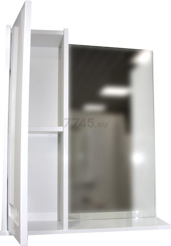 Шкаф с зеркалом для ванной АВН Турин 60 L (64.21 -01) - Фото 6