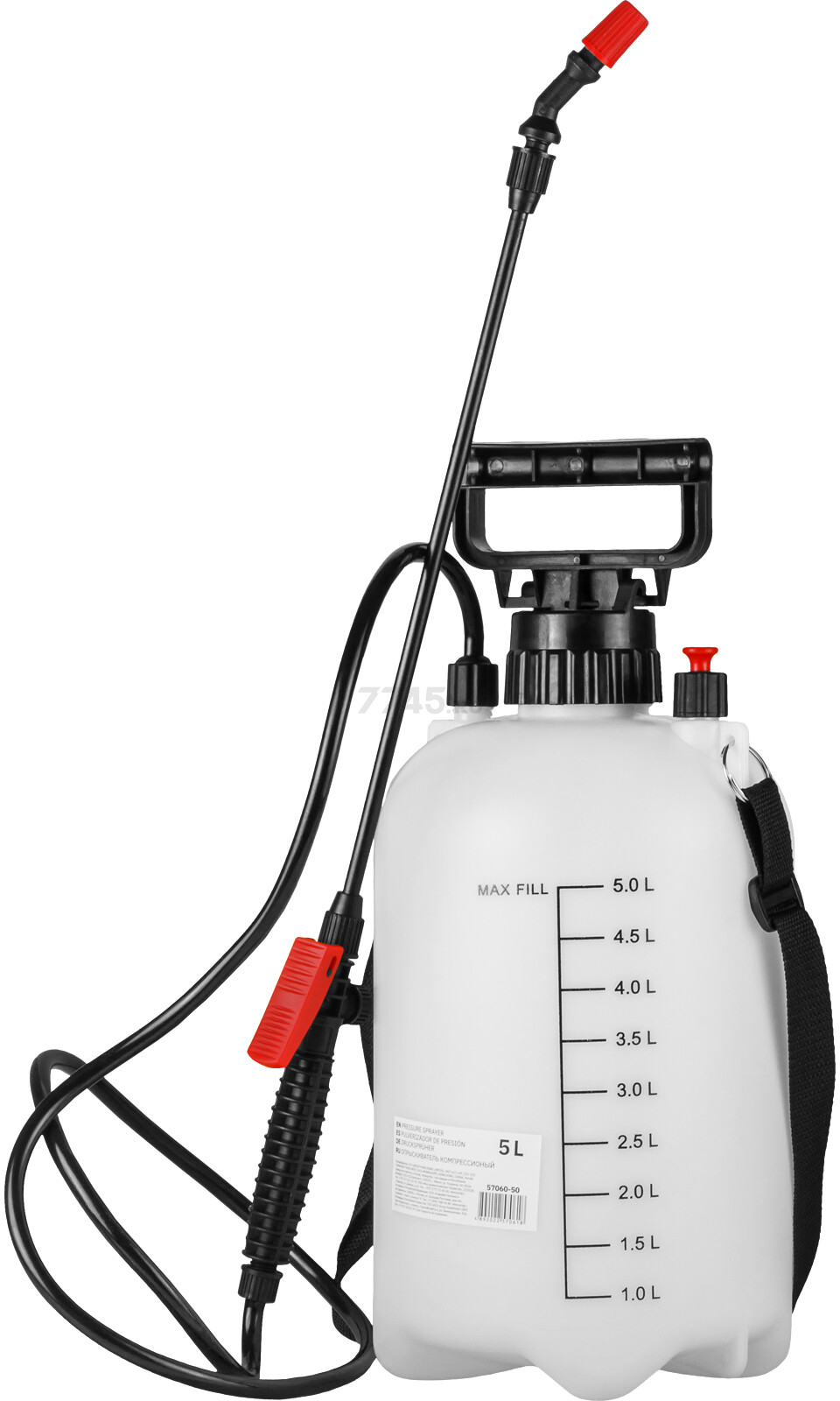 Опрыскиватель плечевой 5 л ВОЛАТ (57060-50) - Фото 9