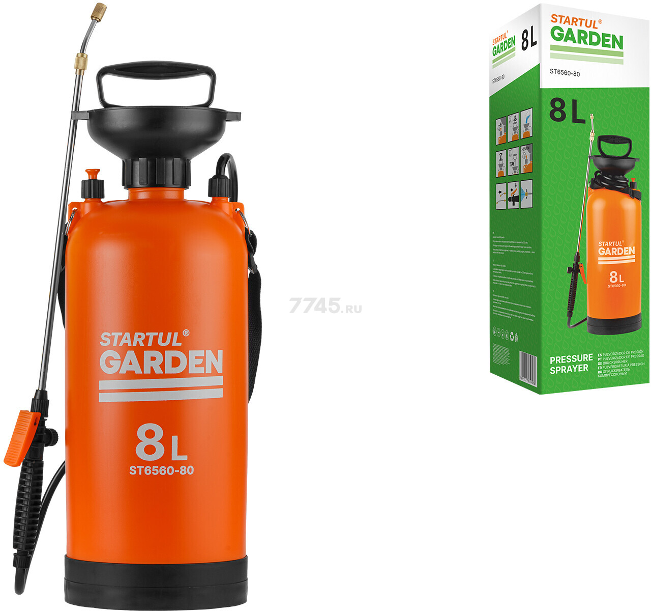 Опрыскиватель плечевой 8 л STARTUL Garden (ST6560-80) - Фото 10