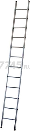 Лестница алюминиевая приставная 316 см STARTUL Pro (ST9945-12)