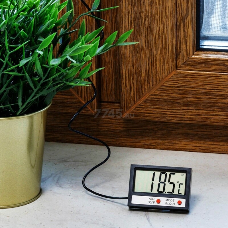 Термометр электронный комнатно-уличный REXANT (70-0505) - Фото 9