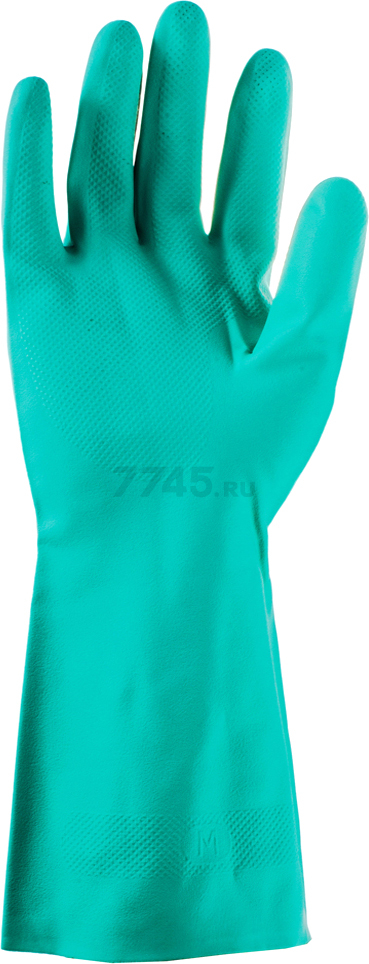 Перчатки нитриловые JETA SAFETY JN711 К80 Щ40 Atom Oil размер SM зеленые (JN-711-M) - Фото 2