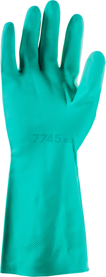 Перчатки нитриловые JETA SAFETY Atom Oil JN711 К80 Щ40 размер 10/XL зеленые (JN-711-XL) - Фото 2