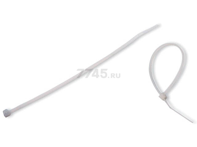 Хомут-стяжка 4,8х500 мм белый STARFIX 100 штук (SMP-73259-100) - Фото 2
