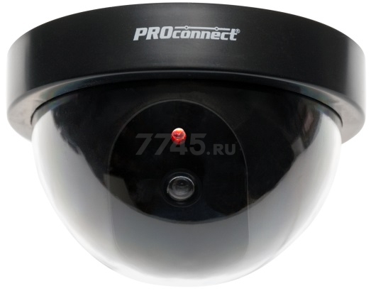 Муляж камеры видеонаблюдения PROCONNECT черный (45-0220) - Фото 2