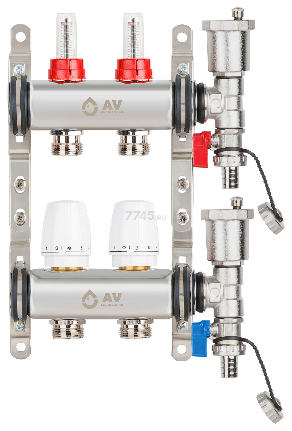 Коллекторная группа AVE136, 2 выхода AV ENGINEERING (AVE13600102)