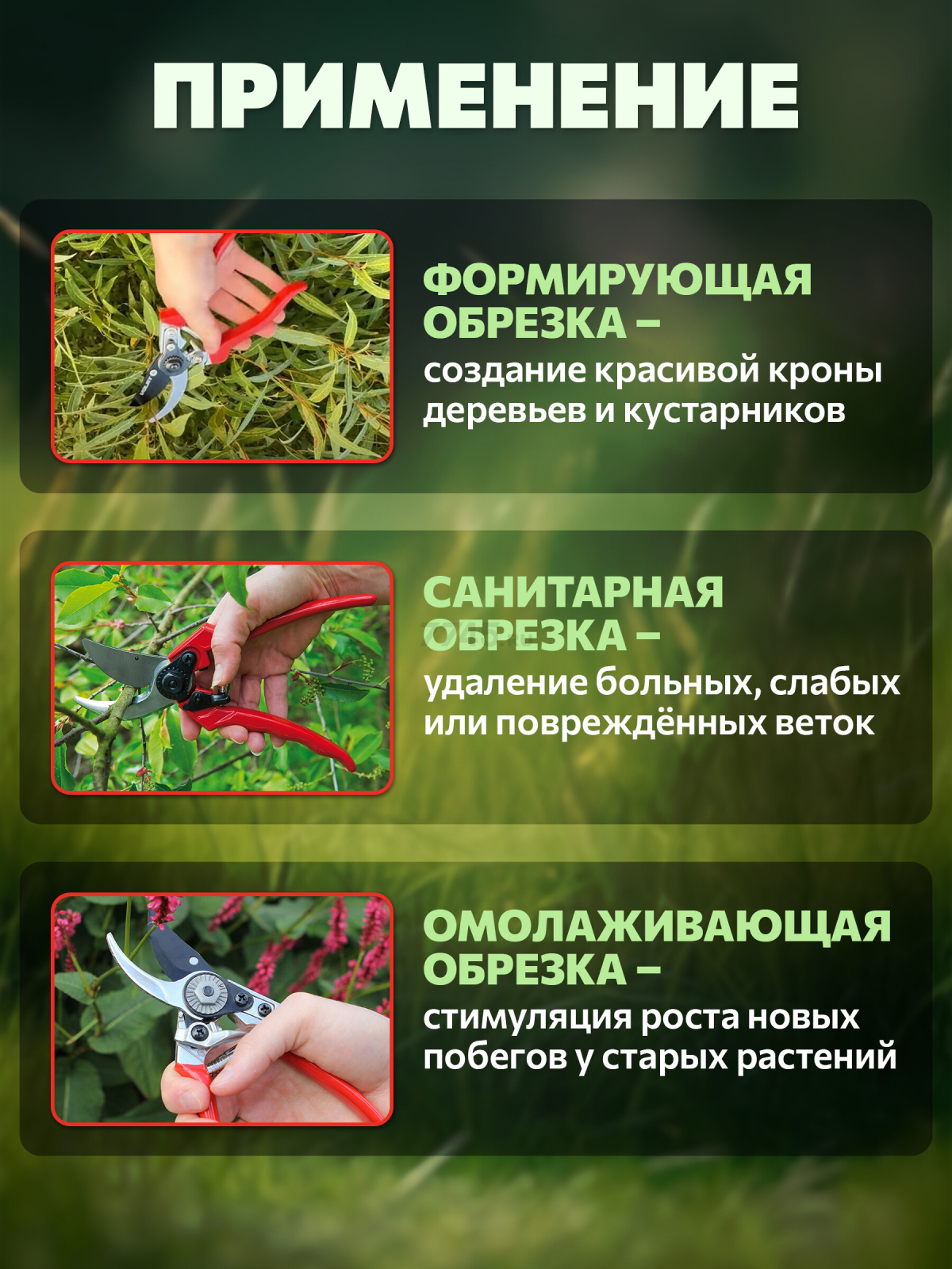 Секатор плоскостной ВОЛАТ (59060-01) - Фото 3