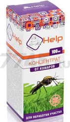 Жидкость-концентрант против комаров HELP 100 мл (80227) - Фото 2