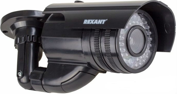 Муляж камеры видеонаблюдения REXANT черный (45-0250) - Фото 4