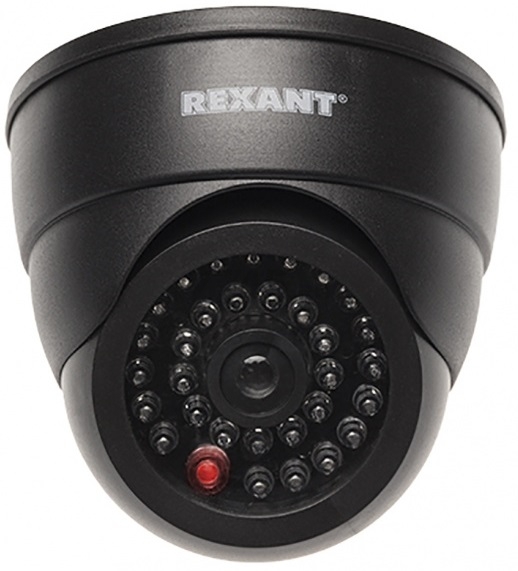 Муляж камеры видеонаблюдения REXANT черный (45-0230) - Фото 2