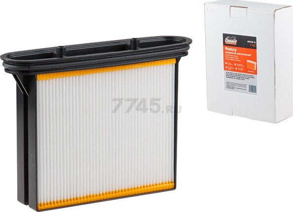 Фильтр для пылесоса GEPARD для Bosch GAS 25, GAS 50 (GP9125-12)