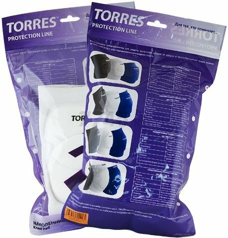 Наколенники спортивные TORRES Comfort черный размер L (PRL11017L-02) - Фото 2
