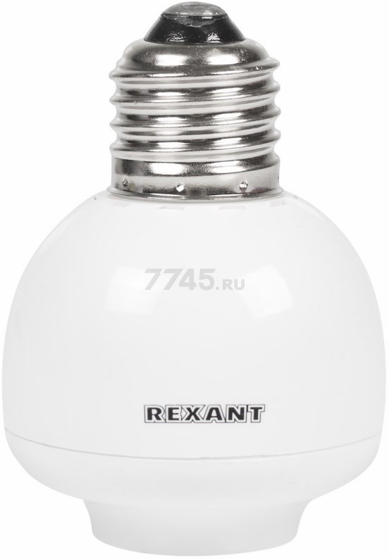 Патрон для лампочки E27 с пультом ДУ REXANT RX-15 (10-6016) - Фото 2