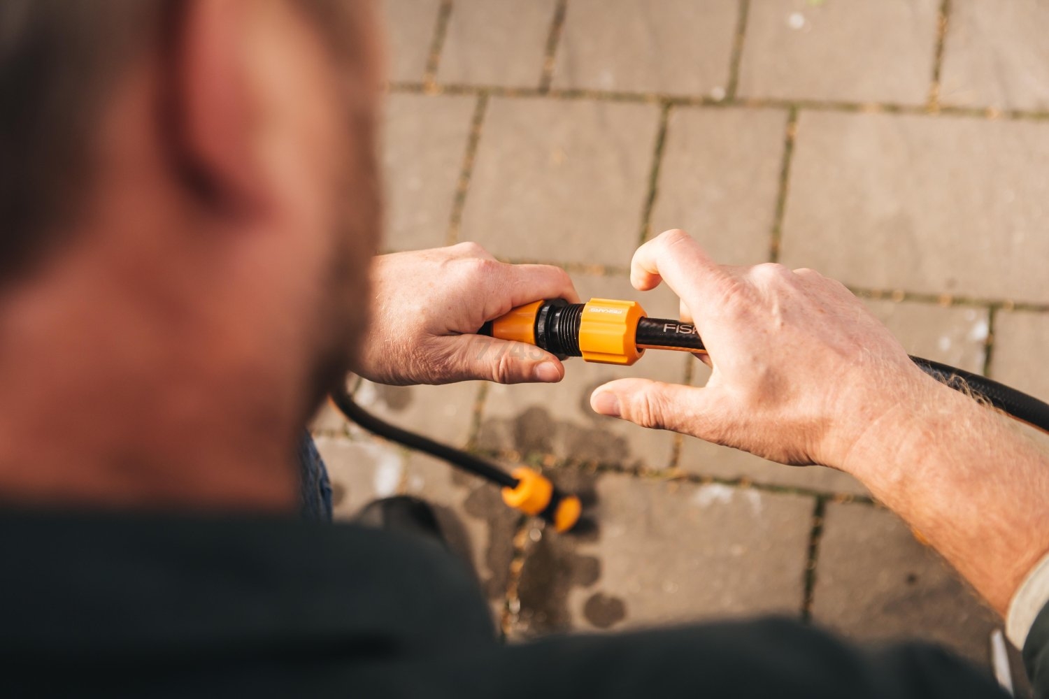 Муфта соединительная для шлангов 1/2 и 5/8 FISKARS (1023668) - Фото 4