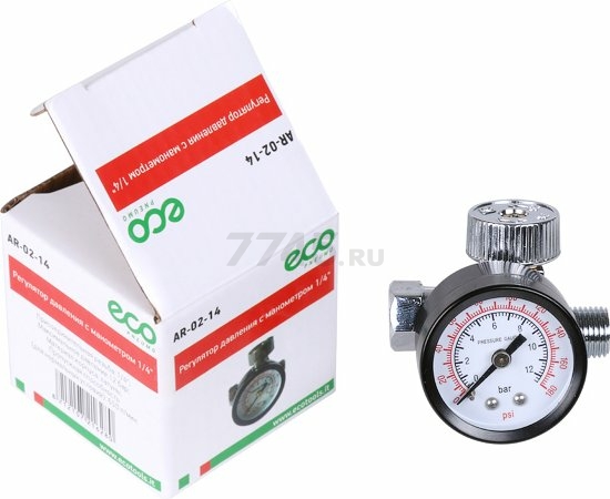 Регулятор давления с манометром ECO AR-02-14