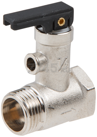 Предохранительный клапан для бойлера с ручкой спуска 1/2" AV ENGINEERING (AVE3671212)