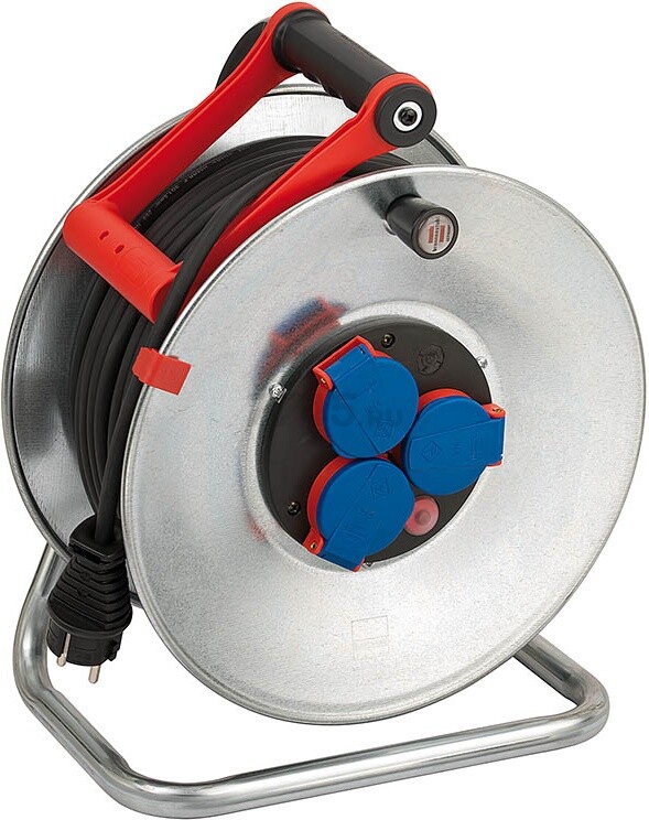 Удлинитель на катушке 50 м 3 розетки 3,3 кВт BRENNENSTUHL Garant S IP44 (1198530)