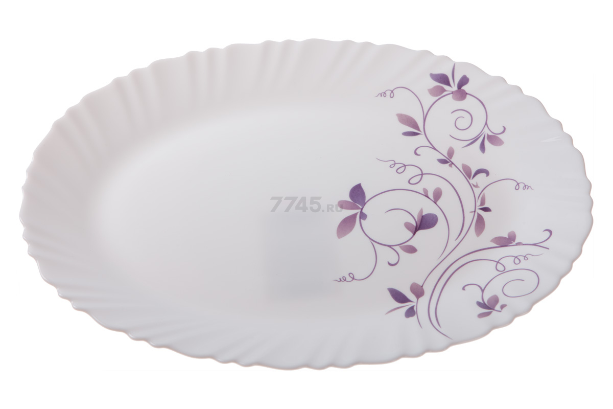 Блюдо стеклокерамическое DIVA LA OPALA Пурпурное сияние (13-132022)