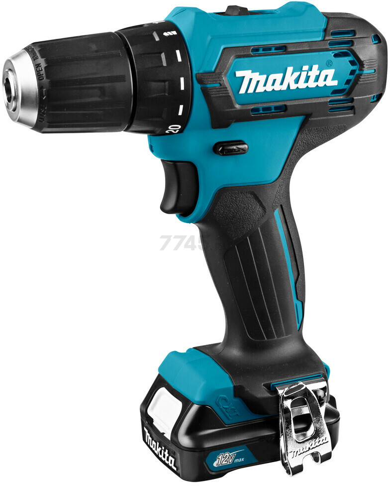 Дрель-шуруповерт аккумуляторная MAKITA DF 333 DWAE (DF333DWAE) - Фото 2