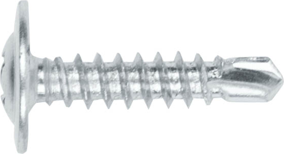 Саморез с прессшайбой 4,2х41 мм цинк со сверлом STARFIX 25 штук (SMZ1-50367-25)