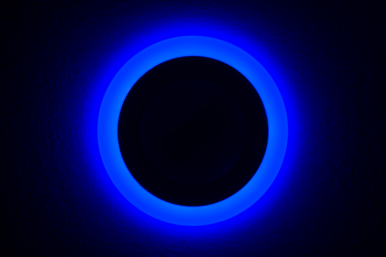 Светильник встраиваемый светодиодный 6+3 Вт 4000K TRUENERGY Color Круг с синей подсветкой (10202) - Фото 3