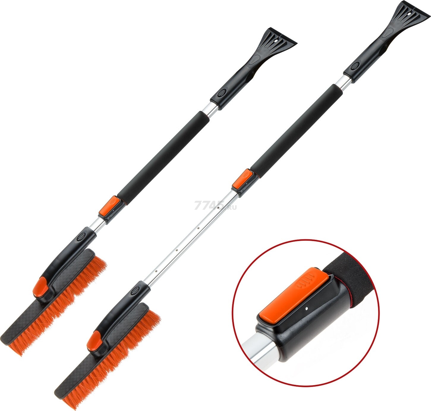 Щетка для снега со скребком телескопическая STARTUL Profi  99-127 см (ST9080-06)