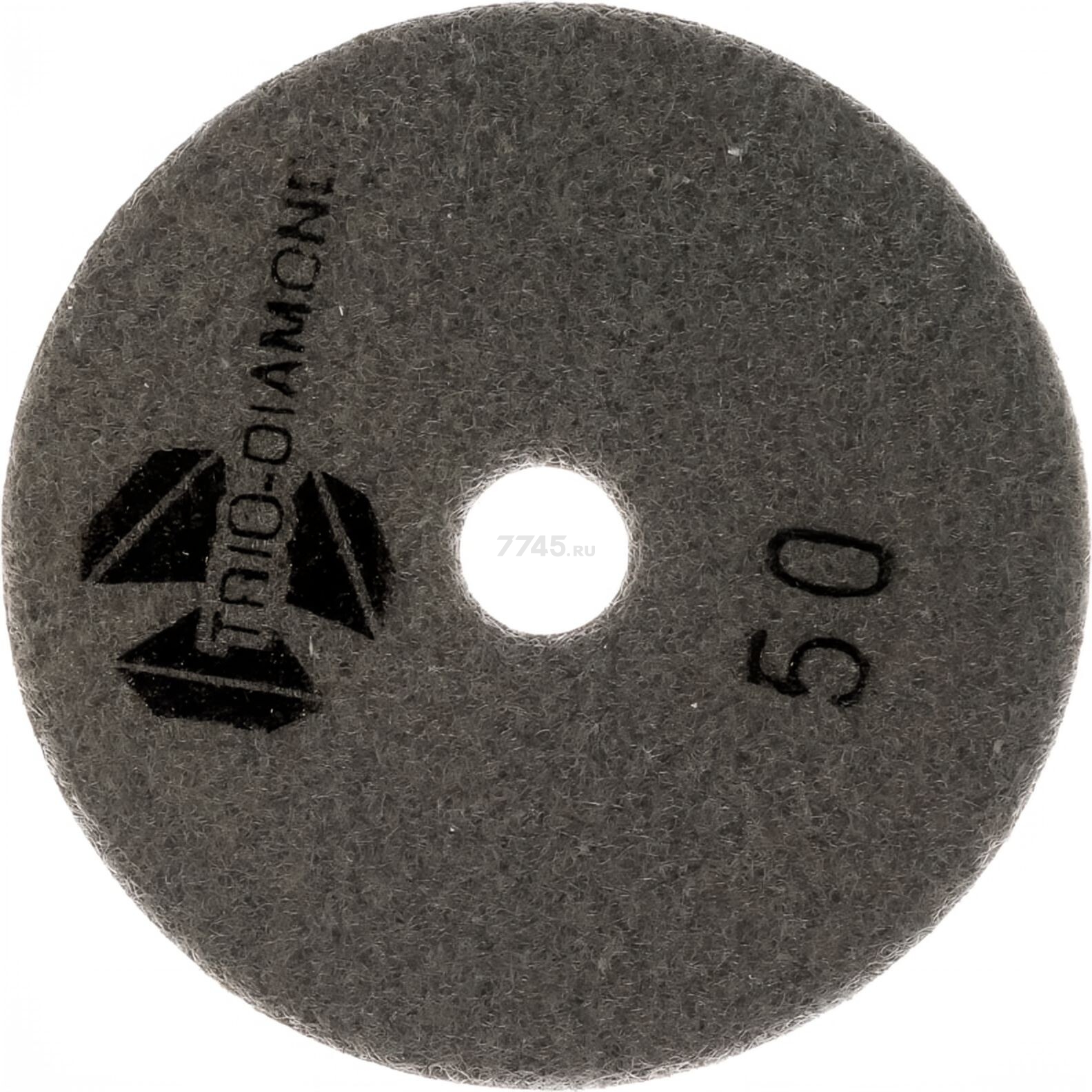 Алмазный гибкий шлифовальный круг (черепашка) d 100 мм P50 TRIO-DIAMOND (340050) - Фото 2