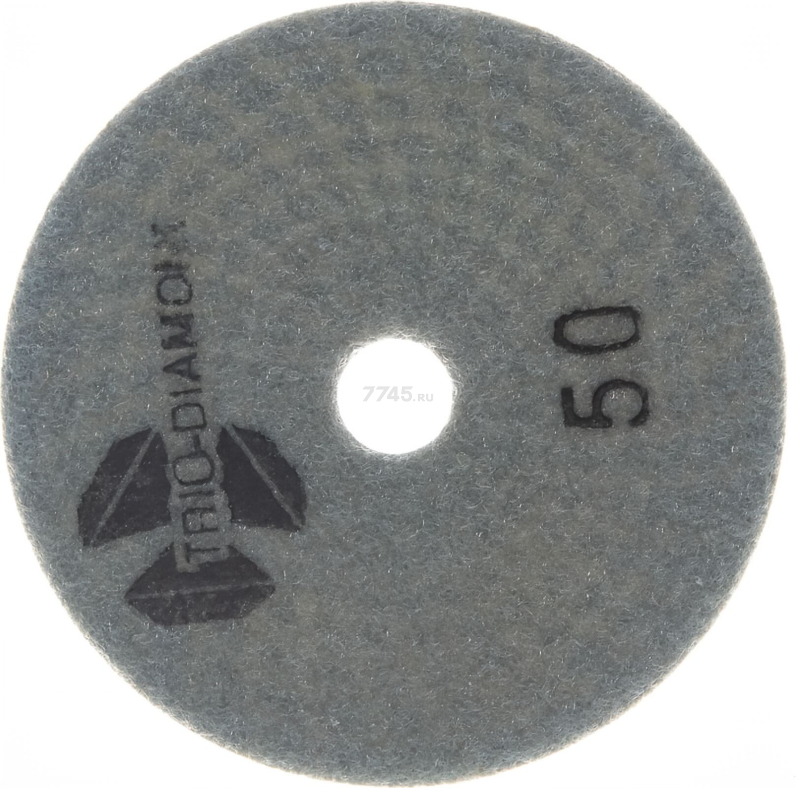 Алмазный гибкий шлифовальный круг (черепашка) d 100 мм P50 TRIO-DIAMOND (340050) - Фото 4