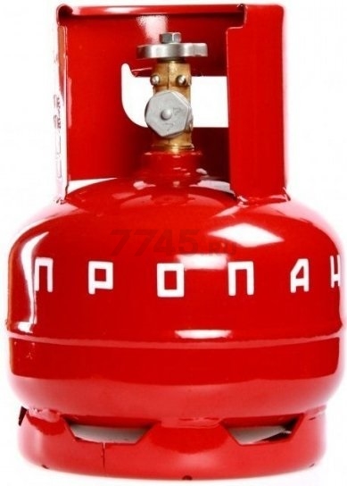 Баллон газовый бытовой NOVOGAS ВБ-2 5 литров (НЗ 74.00.00-05)